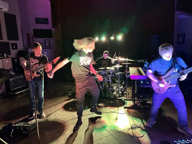 Dissonation rehearsing in Cooper Rehearsal Hall